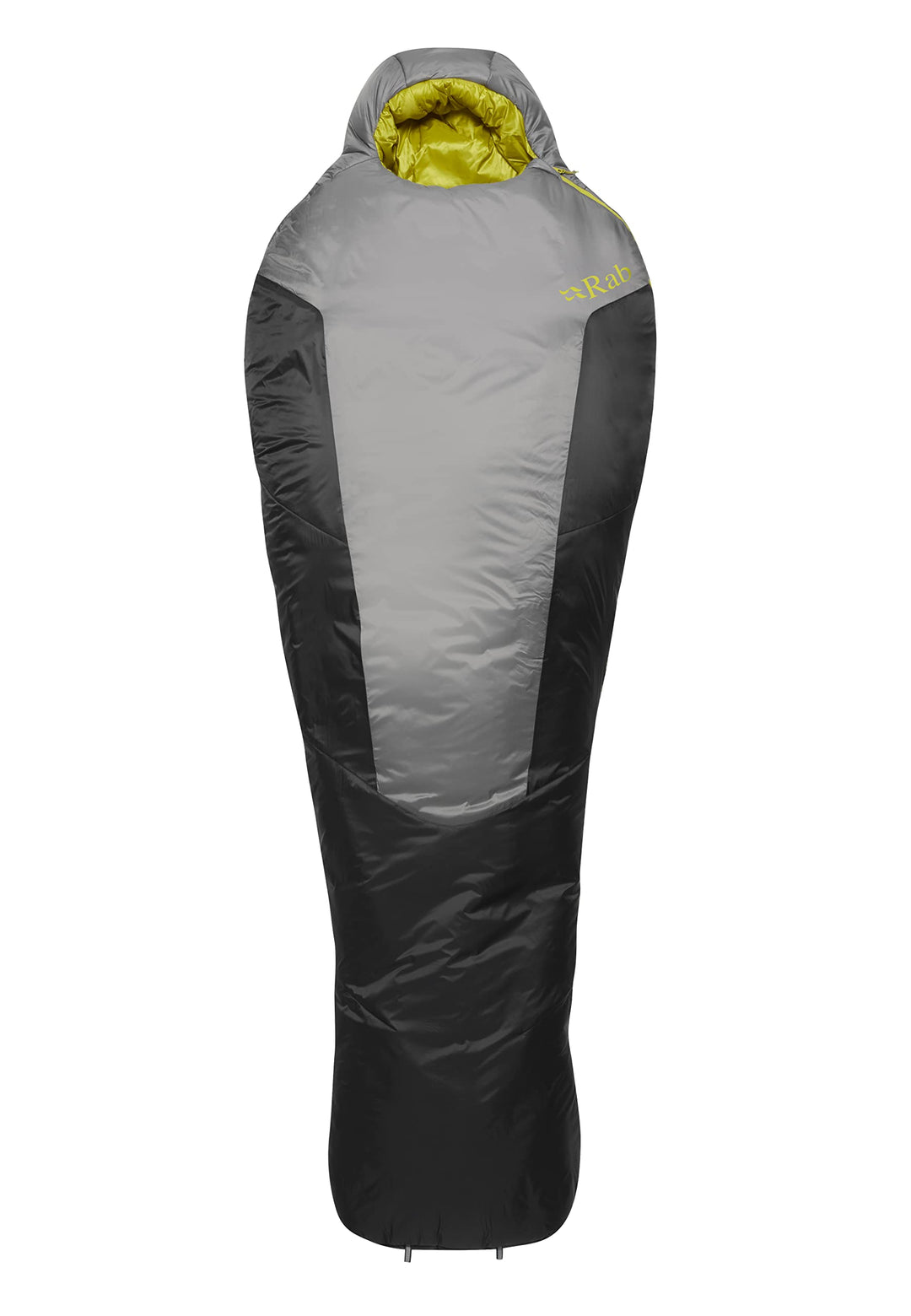 Rab Solar Ultra 2 Schlafsack Camping Granit 15 Degree, Long, Left Zip, Granit 15 Degree, Long, Left