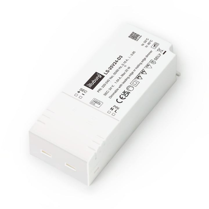 LED Trafo 24V Dimmbar Triac 10W - 25W für LED Strip Lampe LED Netzteil Treiber Transformator Vorscha