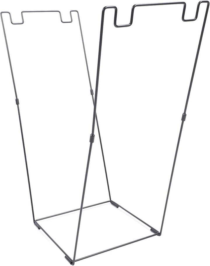 Metall Garten Müllsackhalter, Outdoor Laubsack Stützständerrahmen für 30–45 Gallonen Müllsäcke, Trag