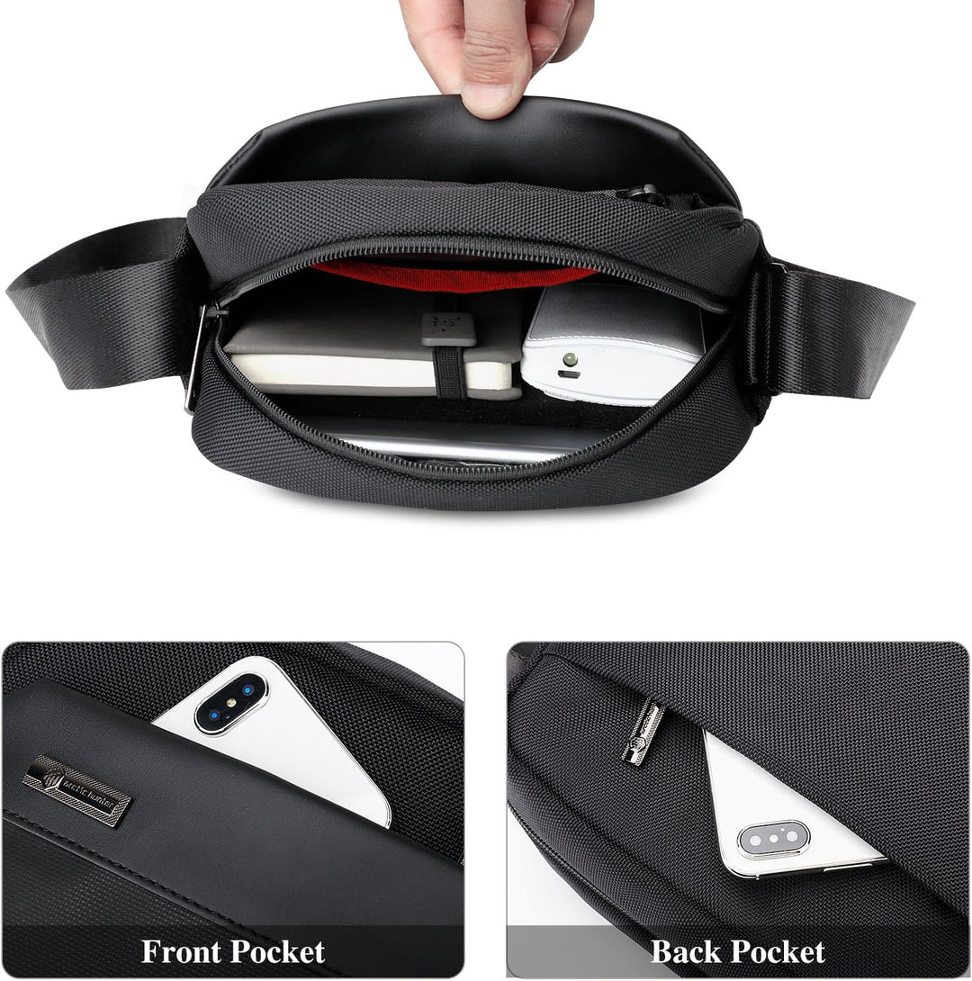 BAIGIO Herren Umhängetasche Kleine Schultertasche Herren Nylon Messenger Bag Oxford Business Tasche
