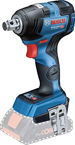 Bosch Professional 18V System Akku Drehschlagschrauber GDS 18V-200 C (max. Drehmoment 200Nm inkl. Ei