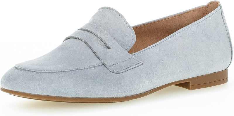 Gabor Damen Slipper, Frauen Halbschuhe 38 EU Blau Aquamarin, 38 EU Blau Aquamarin