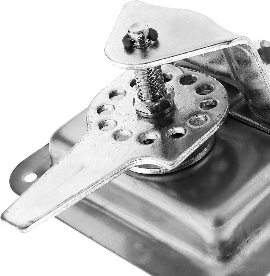 OTOTEC 2 Satz T Griff Cam Latch Verschluss mit Befestigungslöchern Schloss Staubschutz Kit 304 Edels