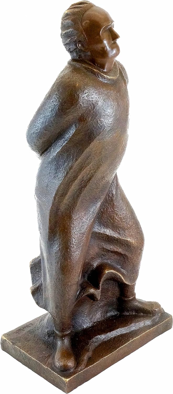 Kunst & Ambiente - Der Spaziergänger - 1912 - Ernst Barlach Skulptur - signiert - Bronzestatue - Fig