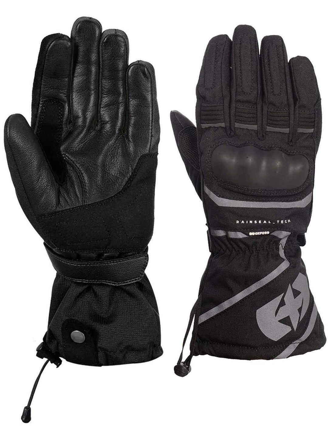 Oxford Montreal Winter Motorradhandschuhe Schwarz S, Schwarz S