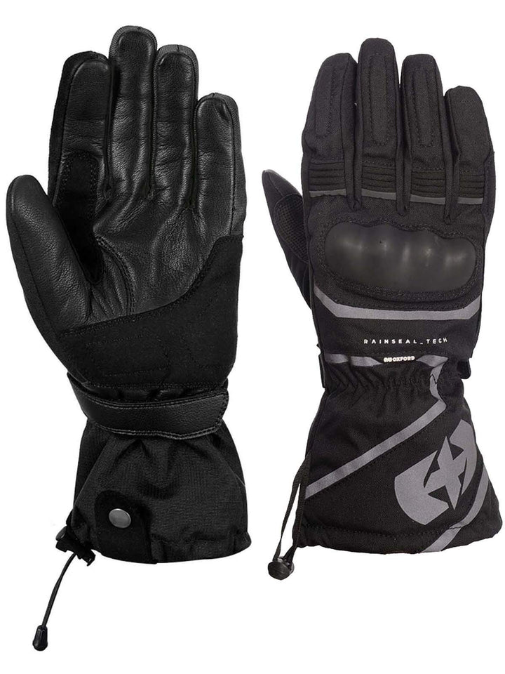 Oxford Montreal Winter Motorradhandschuhe Schwarz S, Schwarz S