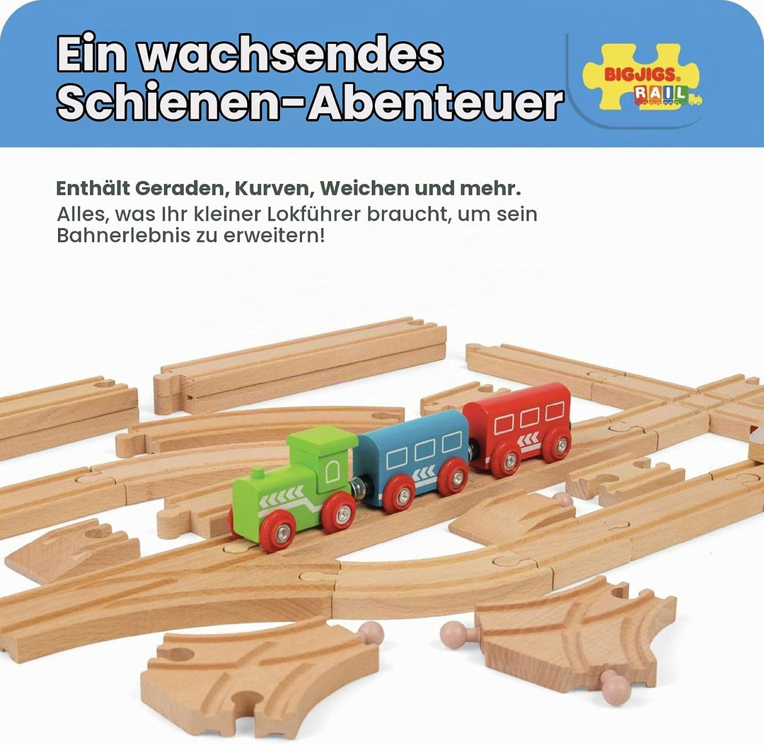 Bigjigs Rail Holzschienen Set