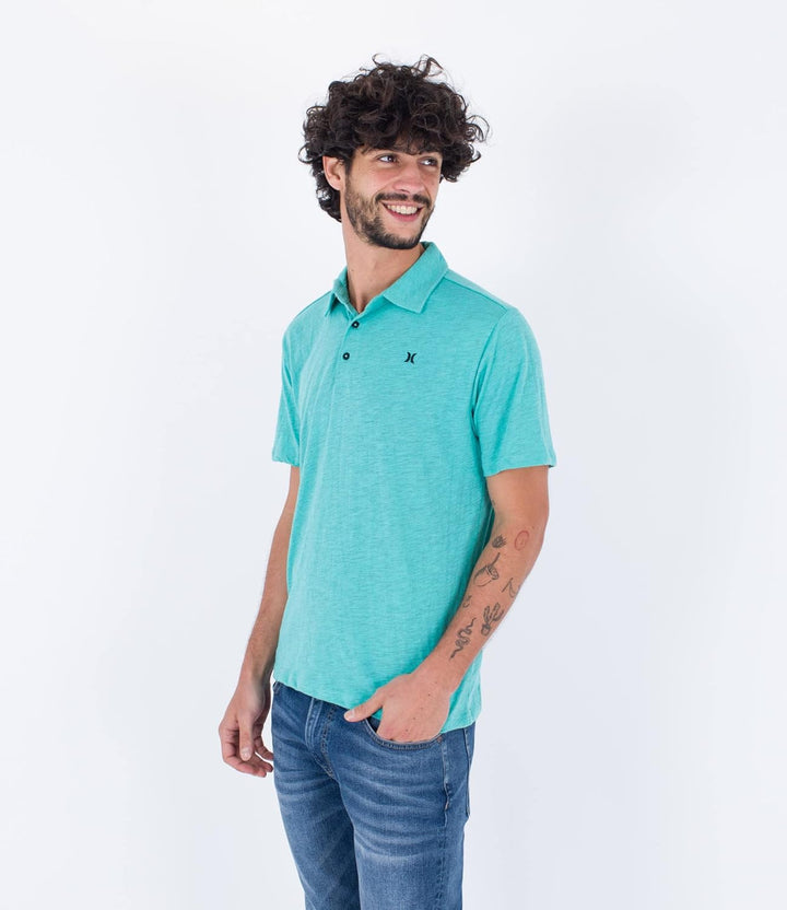 Hurley Herren Ace Vista Polo S/S Tshirt S Fidschi, S Fidschi