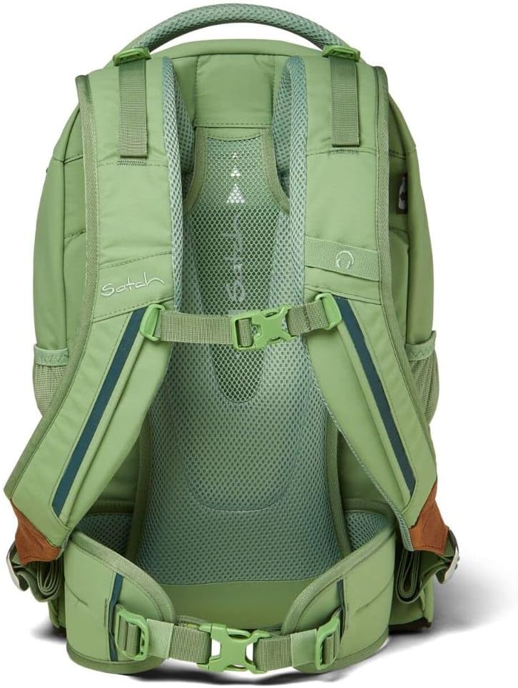 Satch Pack Schulrucksack Set 3tlg. mit Schlamperbox und Sportbeutel (Nordic Jade Green)