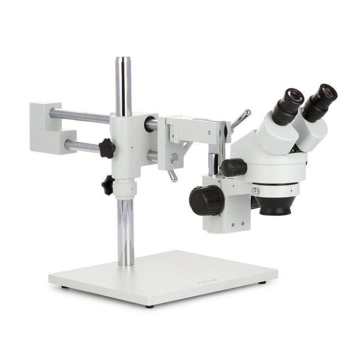 AmScope SM-4BZ-80S Inspektion des Zoom-Vergrösserungsschaltkreises Stereomikroskop mit 80 LED-Licht,