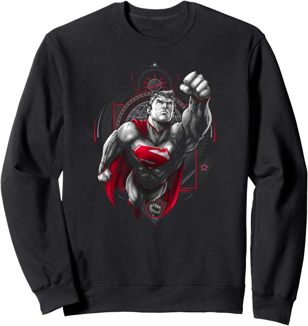 Superman Propaganda Superman Sweatshirt