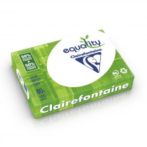Staples Recycling 500 Blatt Kopierpapier Equality weiss, A4, 80 g/m² – 5 Stück