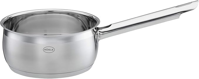 RÖSLE ELEGANCE GLOBE Topfset 10-tlg., 6 hochwertige Kochtöpfe, 1 Dämpfeinsatz, 2 Bratpfannen im Set,