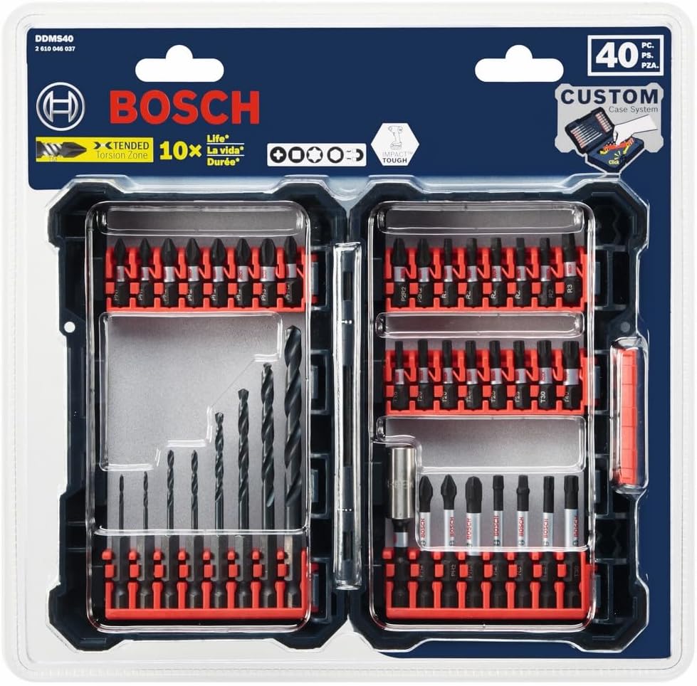 Bosch sdms24 24piece Impact Robust mutteranziehvorrichtung Custom Fall System Set, DDMS40 0 wattsW,