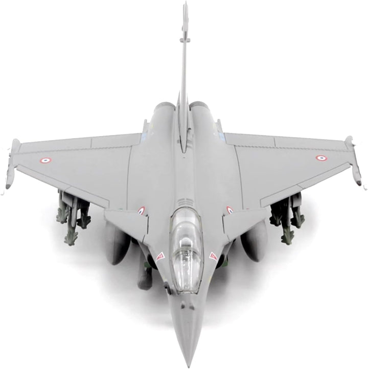 MOUDOAUER 1:100 Scale French Air Force Rafale C Libya War Fighter Model Alloy Model Diecast Plane Mo