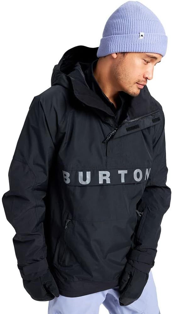 Burton FROSTNER Anorak Jacke 2023 True Black, L