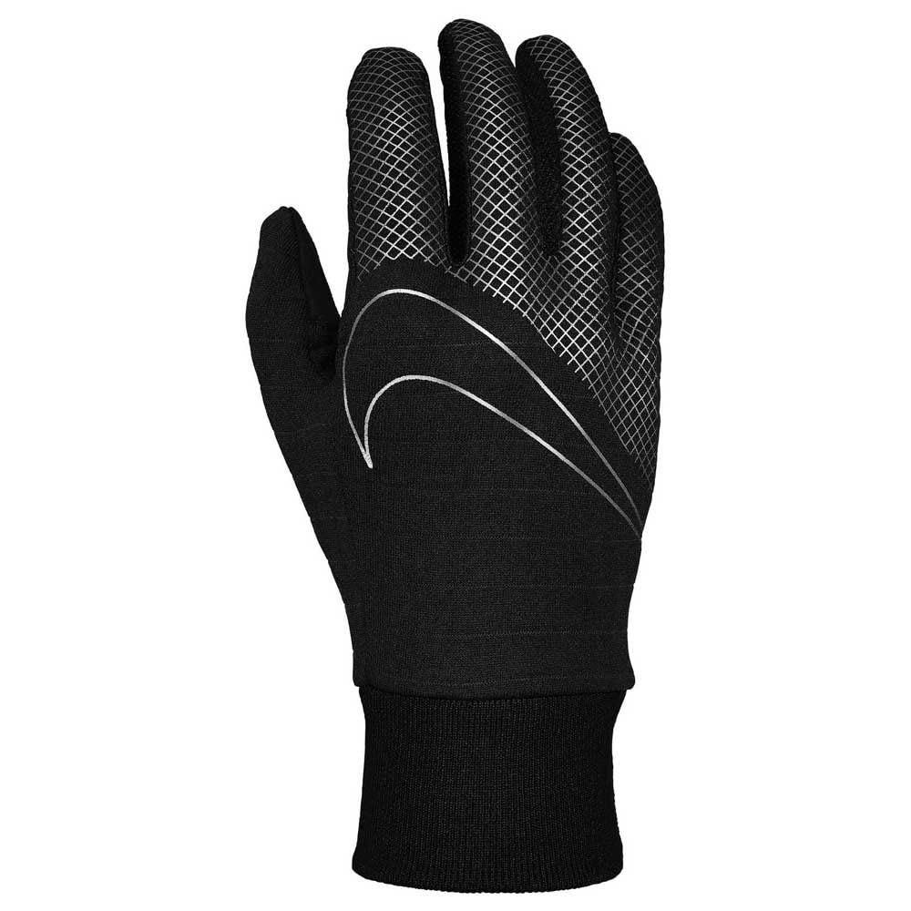 Nike Unisex – Erwachsene 360 Mens Sphere Running Gloves Handschuhe XL black/black/silver, XL black/b