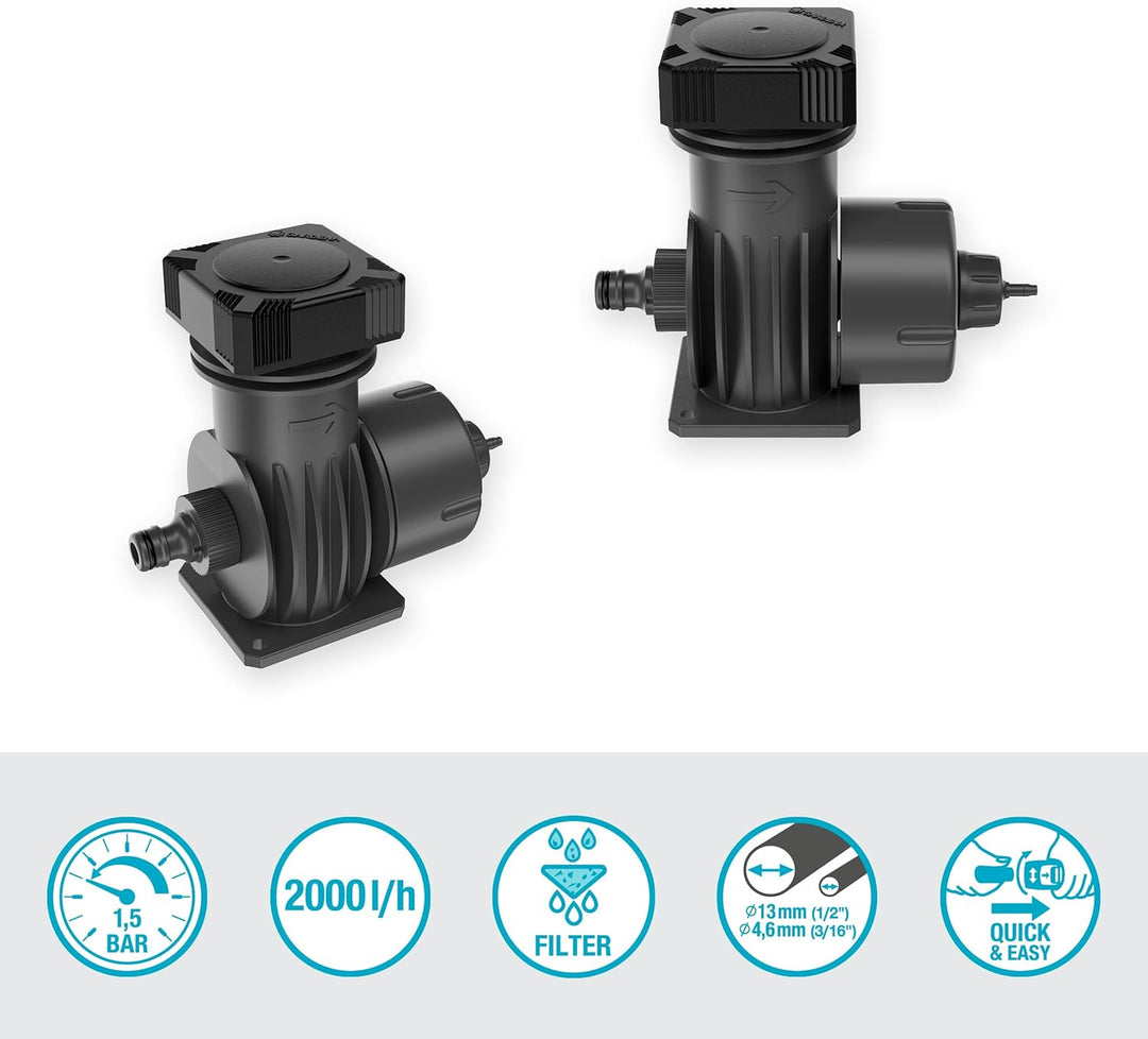 Gardena Micro-Drip-System Basisgerät 2000: Startbaustein für das automatische Bewässerungssystem, re