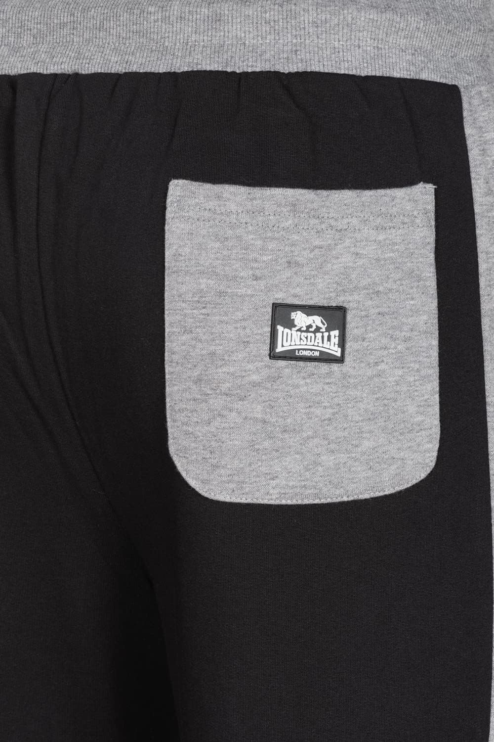 Lonsdale Herren Brocklehill Dress Pants XL Marl Grey/Black, XL Marl Grey/Black