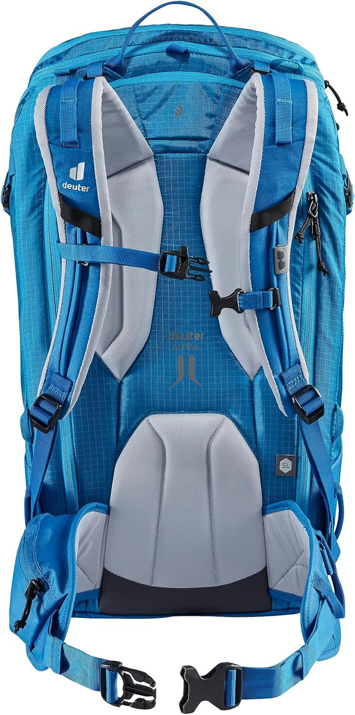 deuter Freerider Pro 32+ SL Damen Skitouren Rucksack 32+10 L Bay-azure, 32+10 L Bay-azure