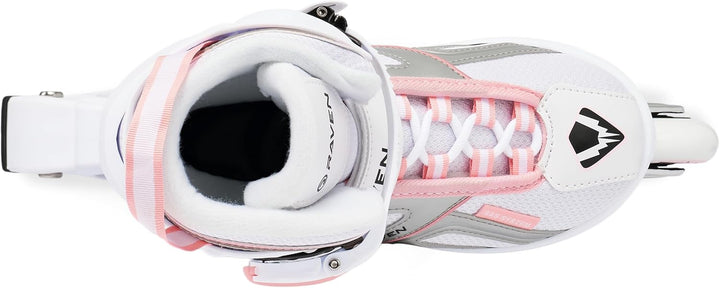 Raven Pulse Black/Mint 2in1 Verstellbare Schlittschuhe und Inline Skates - Inliner für Kinder und Er