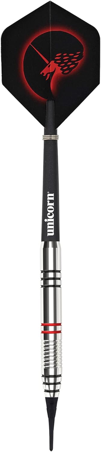 Unicorn Core Plus Wolfram Dart Set 80/60% Wolfram Stahlspitze & Soft Tip 17g bis 27g Unicorn Core Pl