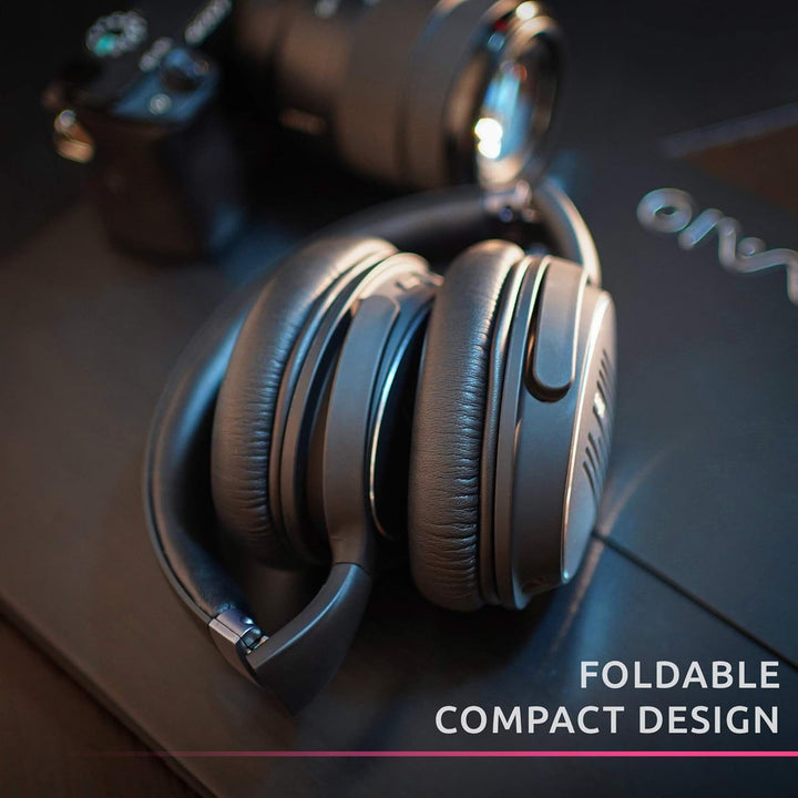 Smpl Noise Cancelling Kopfhörer - Bluetooth-Over-Ear-Kopfhörer, mit Mikrofon zum Anrufen, 16-Stunden