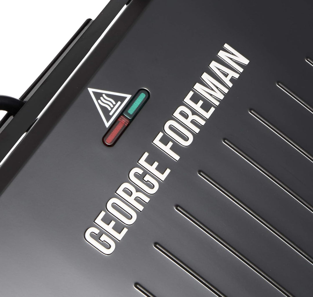 George Foreman Big Size Fit Grill - Vielseitiger Grill mit verbesserter Antihaftbeschichtung und Sch