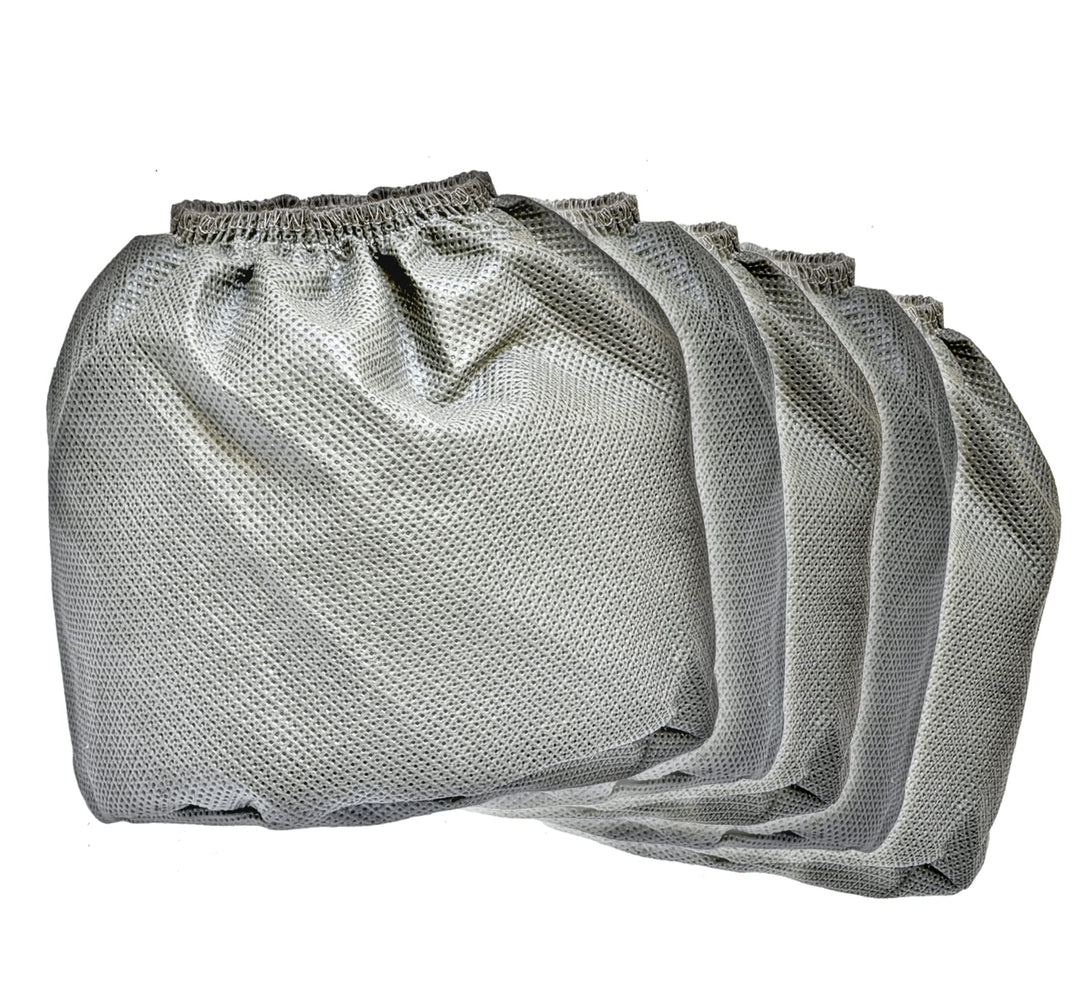 5 Textilfilter Ersatzfilter Bosch AdvancedVac 20 Bosch UniversalVac 15 Stoffbeutel grau Motorfilter