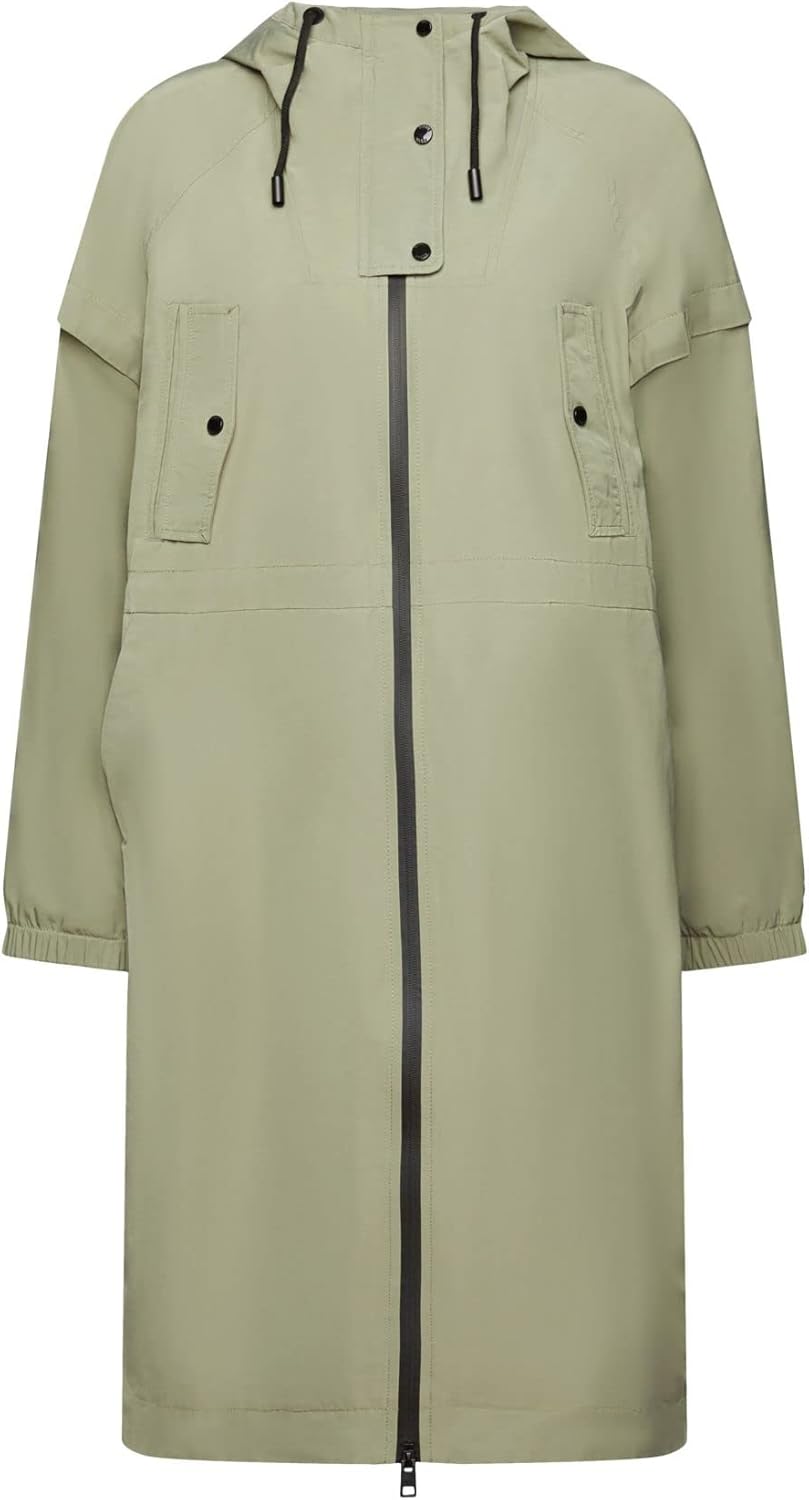 ESPRIT Damen Jacke, 345/LIGHT KHAKI