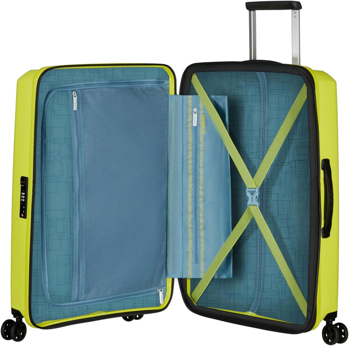 American Tourister Aerostep - 4-Rollen-Trolley M 67 cm erw. light lime
