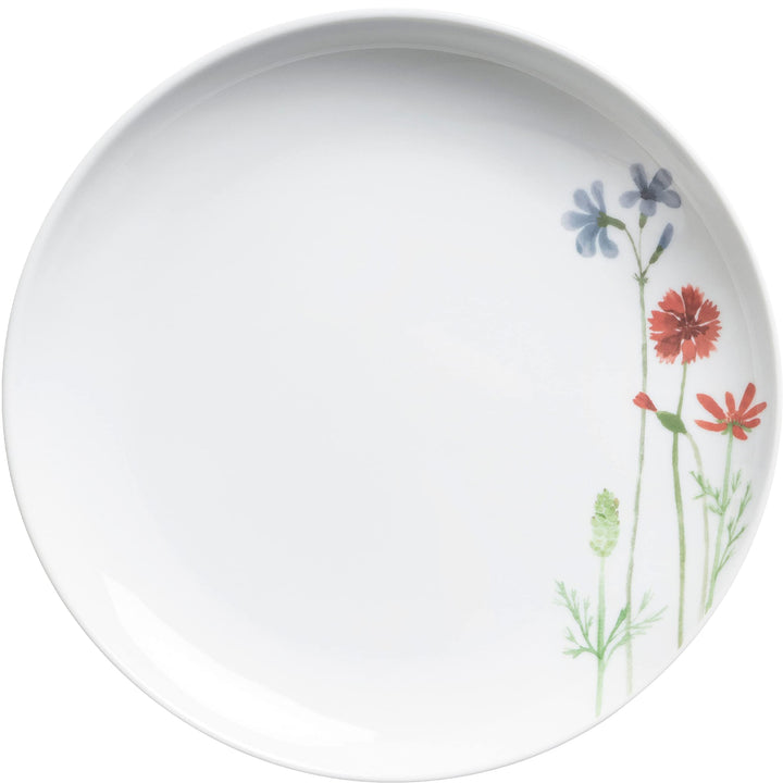KAHLA 393455A50001C Five Senses Wildblume Frühstücksteller 22 cm | floraler Vorspeisenteller aus Por