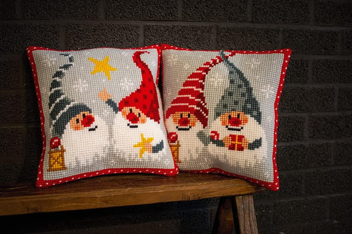 Vervaco PN-0172634 Kreuzstichkissen, Mehrfarbig, 40x40cm