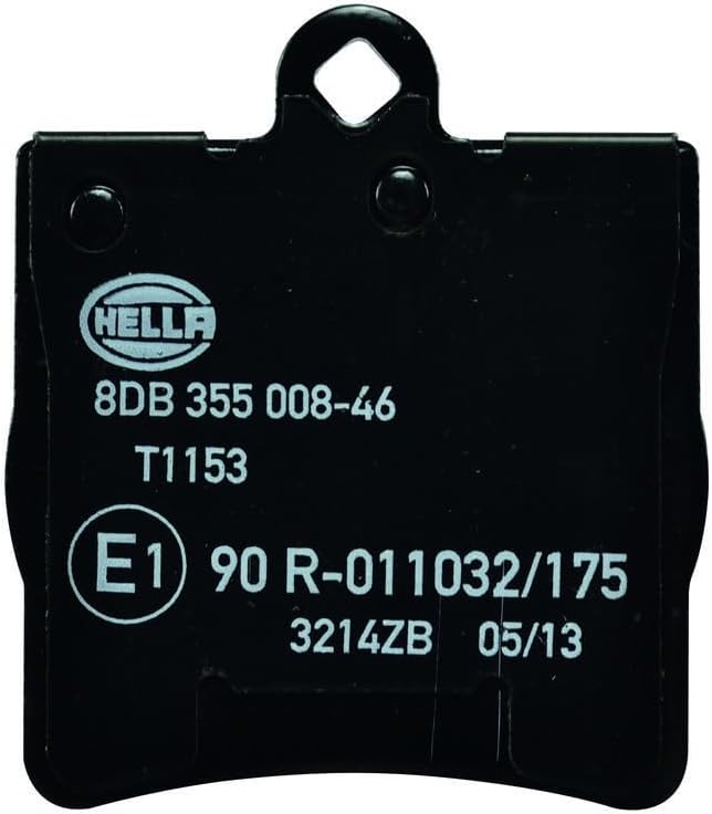HELLA PAGID 8DB 355 008-461 Bremsbelagsatz - T1153 - Dicke/Stärke: 15.7mm - Bremssystem: Teves - nic