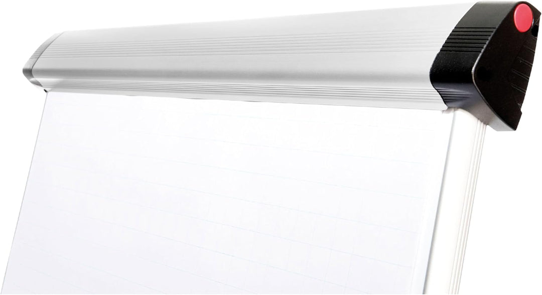 Maul Flipchart MAULpro 69x100,5cm | Stabiles Whiteboard mit Vierbeingestell und 4 feststellbaren Rol