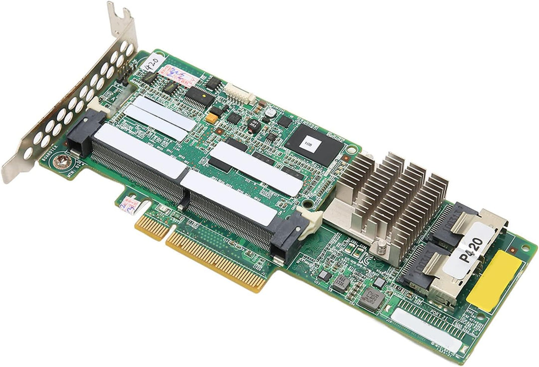 ASHATA Server-Array-Karte, P420 1 GB FBWC 6 GB 2-Port-SAS-Controller Erweiterte Speicherfunktionen S