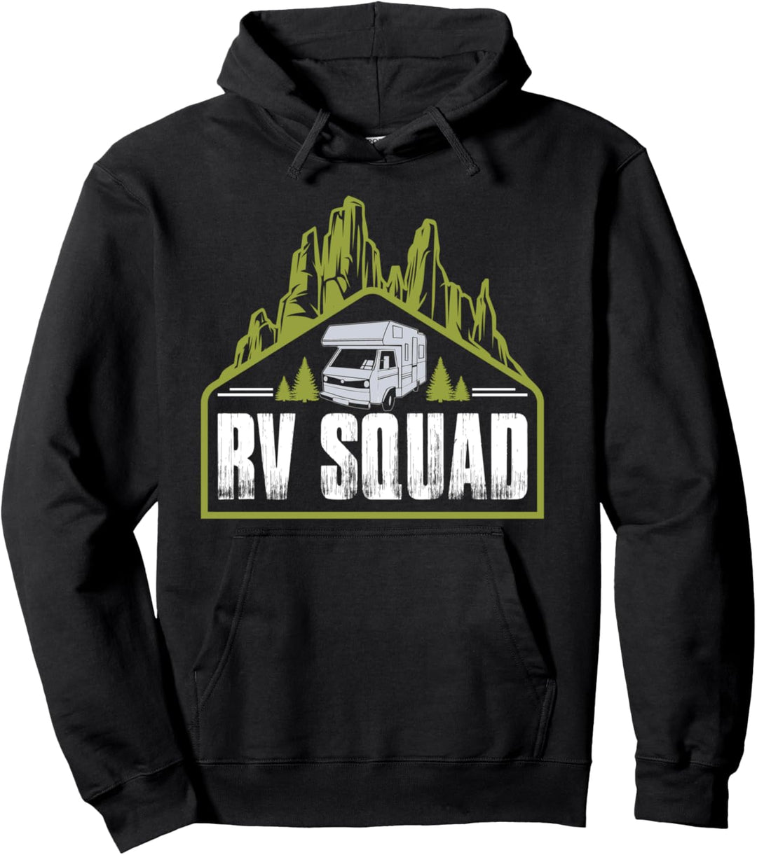 Wohnwagen RV Squad - Caravan Camper Wohnmobil Pullover Hoodie