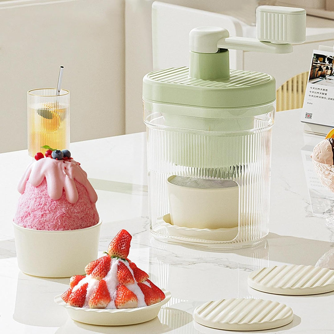 Rasierte Eismaschine, handgekröpfter Schneekegelmacher, Slushies, Rasiermaschine, für Küche, Bar, Pa
