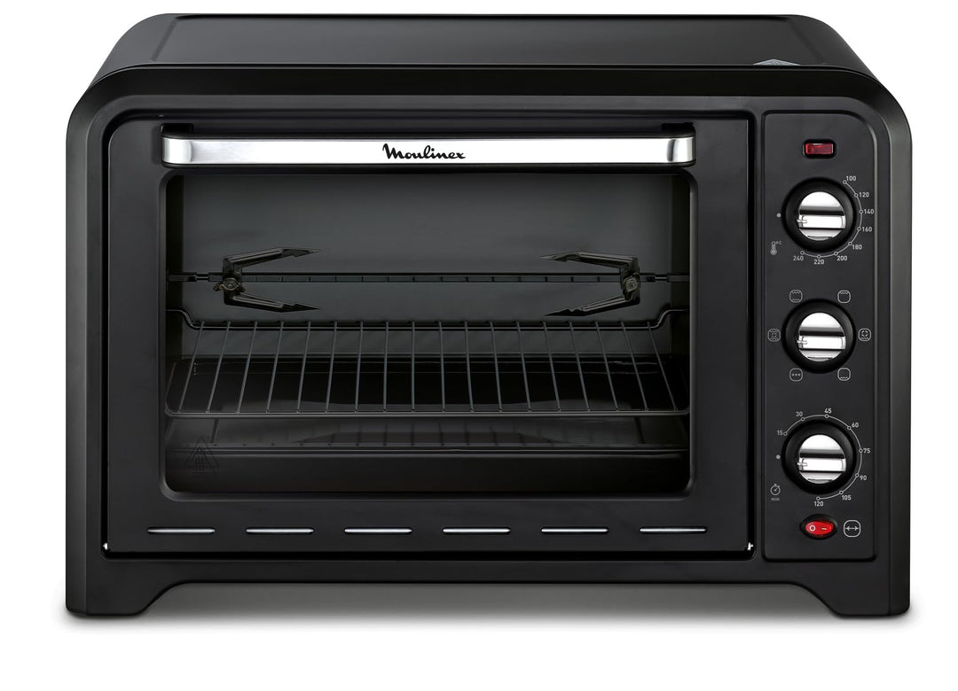 Moulinex ox485810 Backofen Optimo Schwarz 39 L Umluft dreht sich Brosche 2000 W 2000 W 39 L