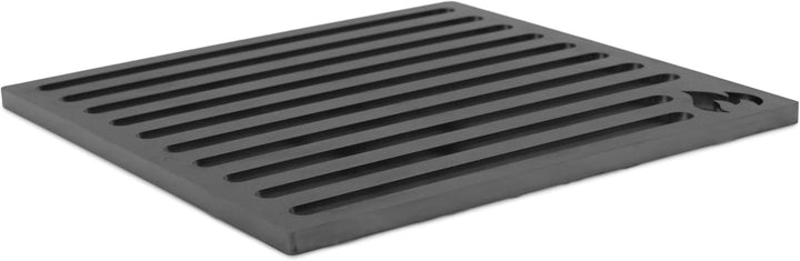 Grillrost.com Das Original Ofenrost 22x22cm aus massivem Stahl - Kein Guss dadurch Keine Bruchgefahr