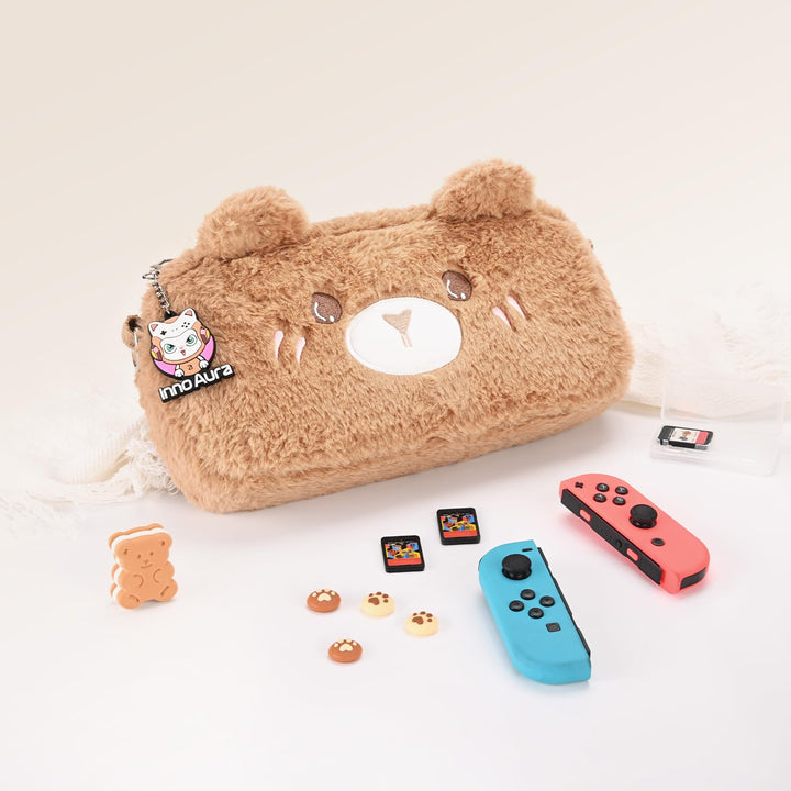 IA innoAura Switch Tasche (Switch Brown Bear), Switch Brown Bear