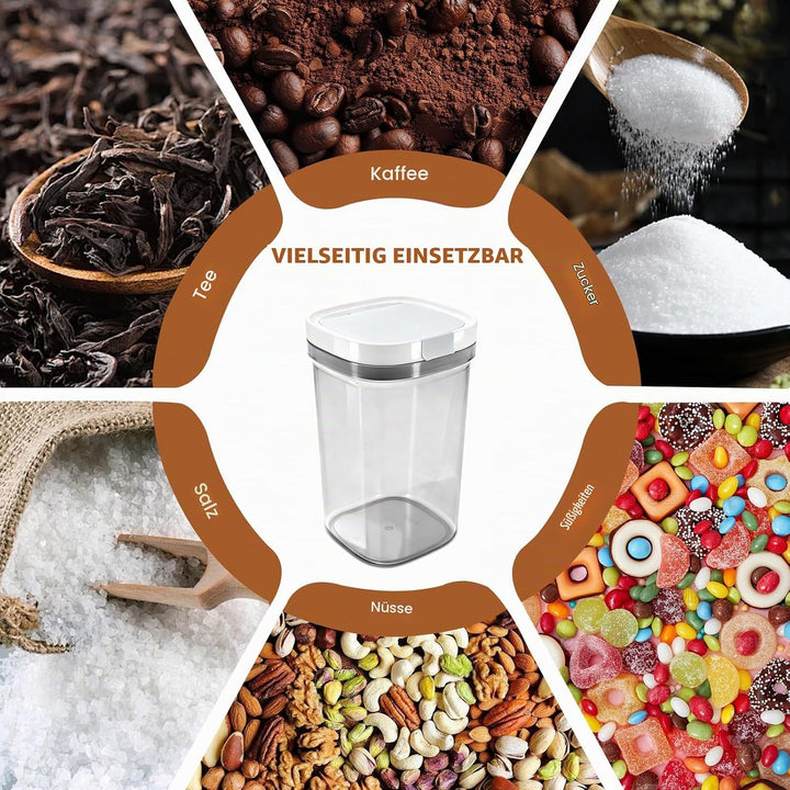 Kaffeeaufbewahrungsbehälter mit magnetischer Scoop,Lebensmittelaufbewahrungsbehälter für Küchenorgan