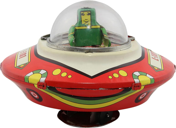 Freak Scene Raumschiff - Commandership - Blechroboter - Retro Blechspielzeug