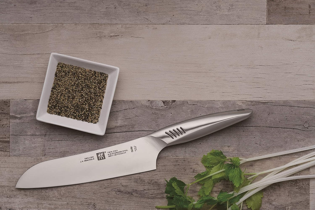 Zwilling Twin Fin II Kochmesser 20 cm | Edelstahl-Küchenmesser, professionelles Küchenmesser, japani