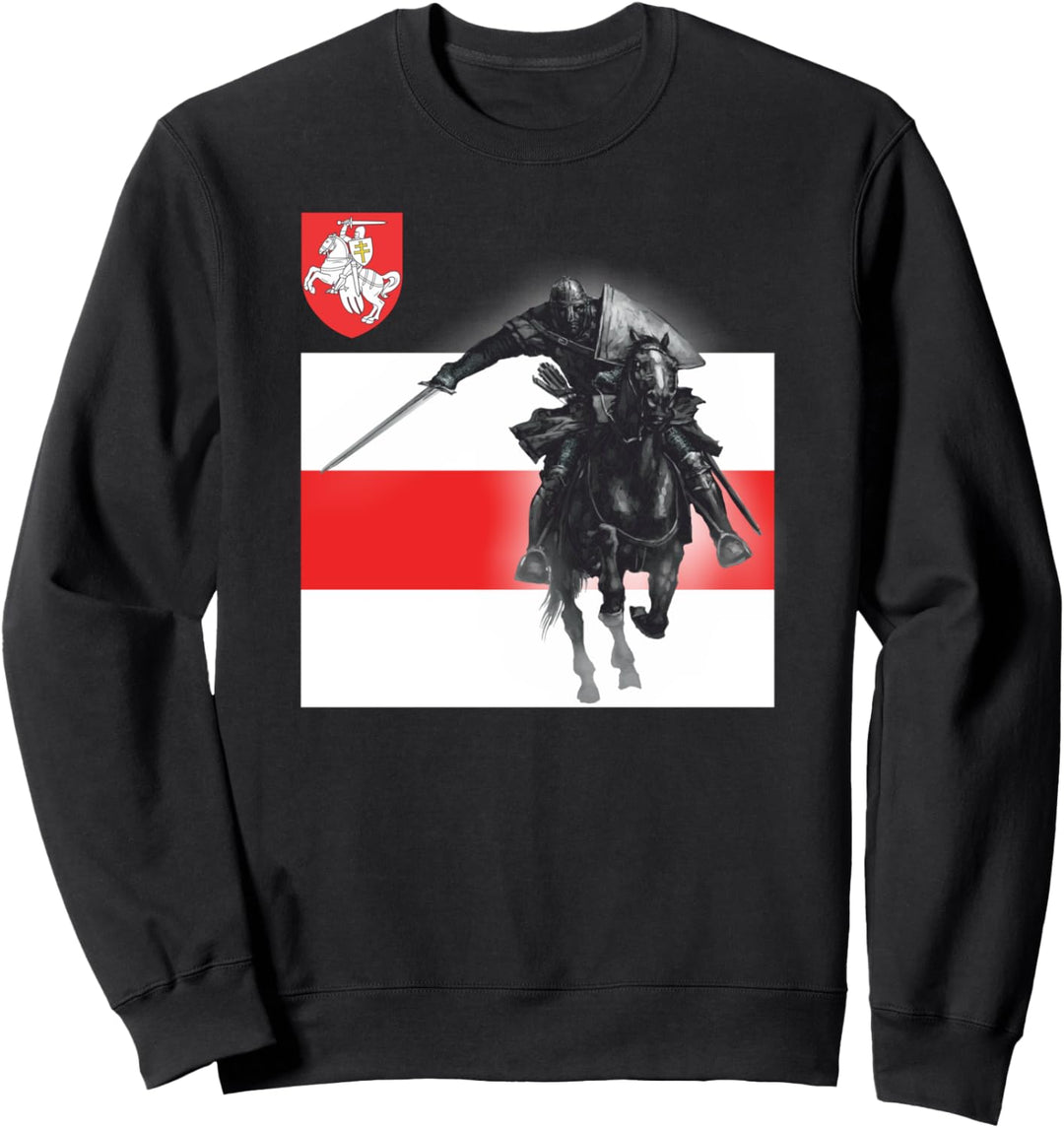 Wappen Weissrussland Pogonia Pogonya Pahonya NR BNF Sweatshirt
