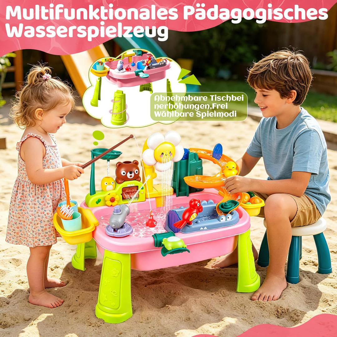 Kinder Spülbecken, Kinderwaschbecken mit Wasserkreislauf, Waschbecken Kinder mit Wasserfunktion, Was
