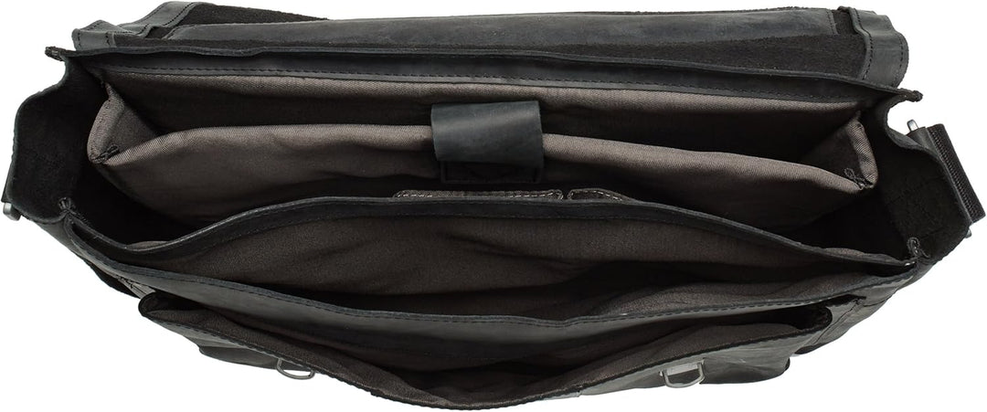 Strellson Richmond BriefBag L 4010001261 Herren Henkeltaschen 40x29x12 cm (B x H x T), Schwarz (blac
