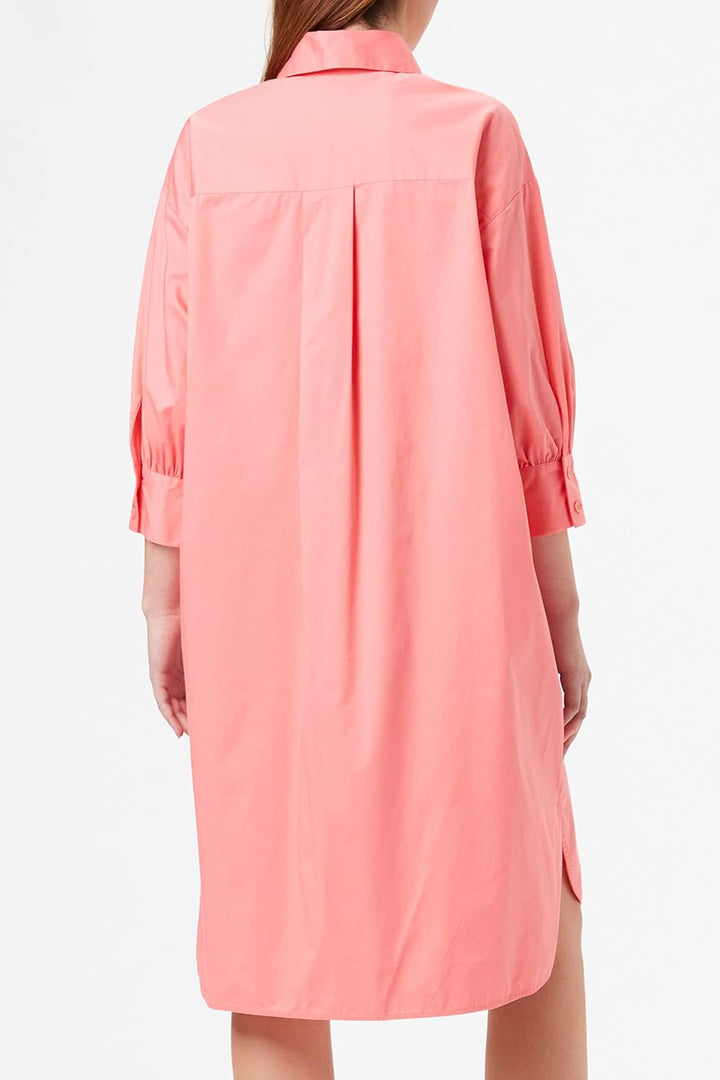 Seidensticker Damen Regular Fit Blusenkleid Dreiviertelarm Kleid 34 Rosa, 34 Rosa