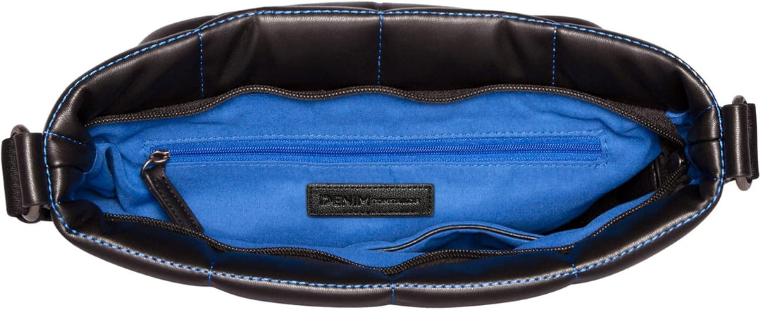 TOM TAILOR DENIM bags Carolin Damen Umhängetasche Crossbody Bag Schwarz Einheitsgrösse, Schwarz Einh