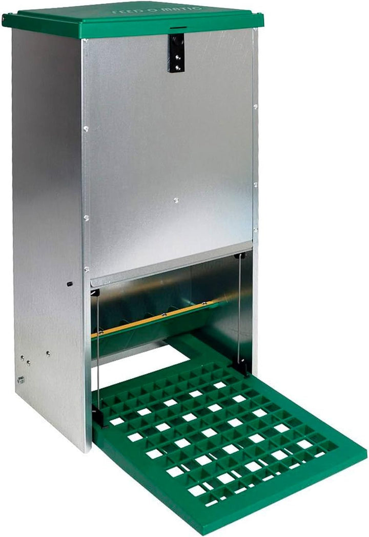 FINCA CASAREJO Automatischer Futterautomat für Hühner - Futterautomat gegen Schädlinge - Automatisch